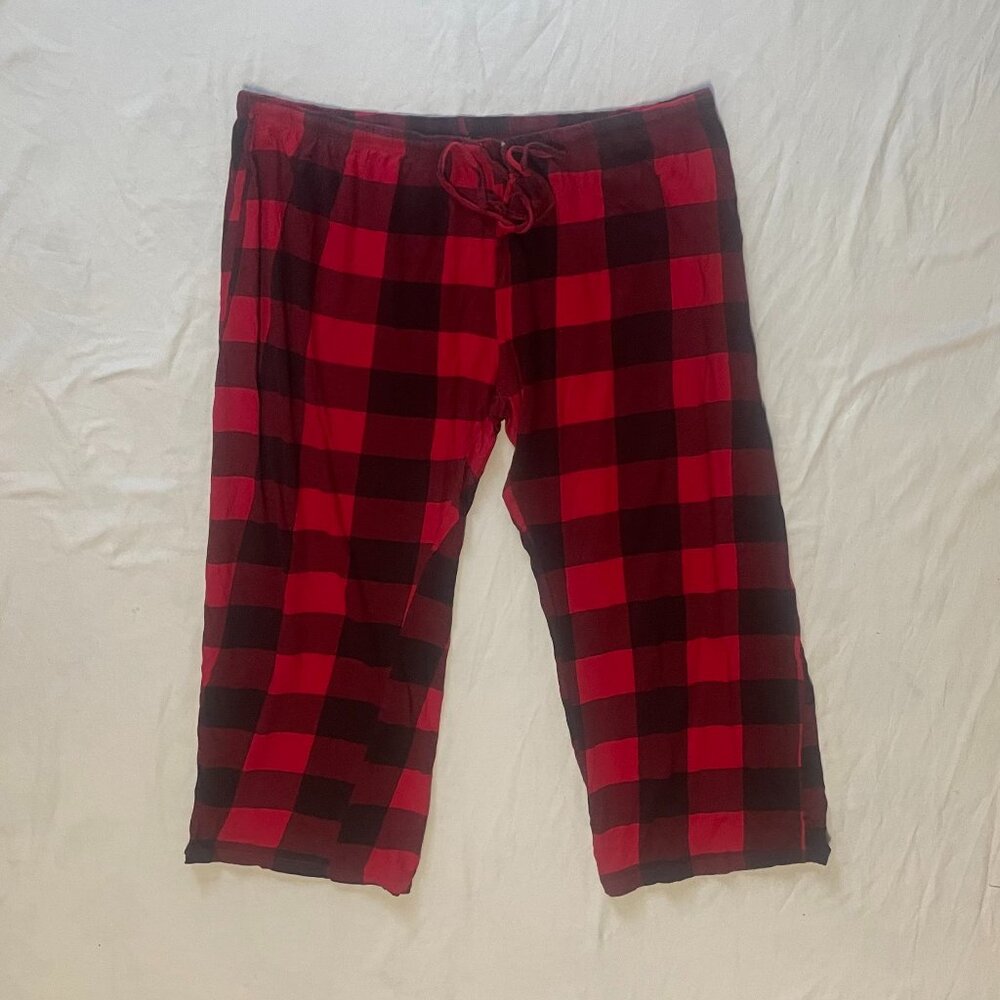 Red Plaid Pajama Pants